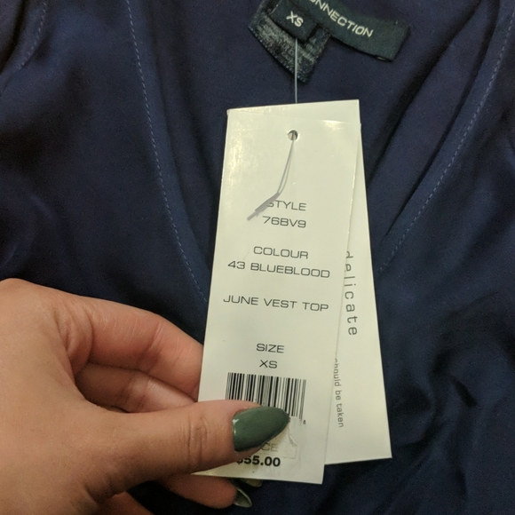 [SALE 3/40$] BNWT FRENCH CONNECTION JUNE VEST TOP - Picture 5 of 5